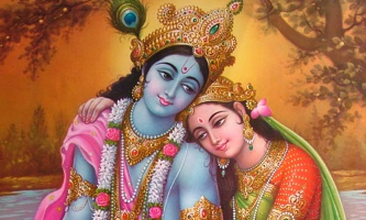 Immagine Radha e Krishna